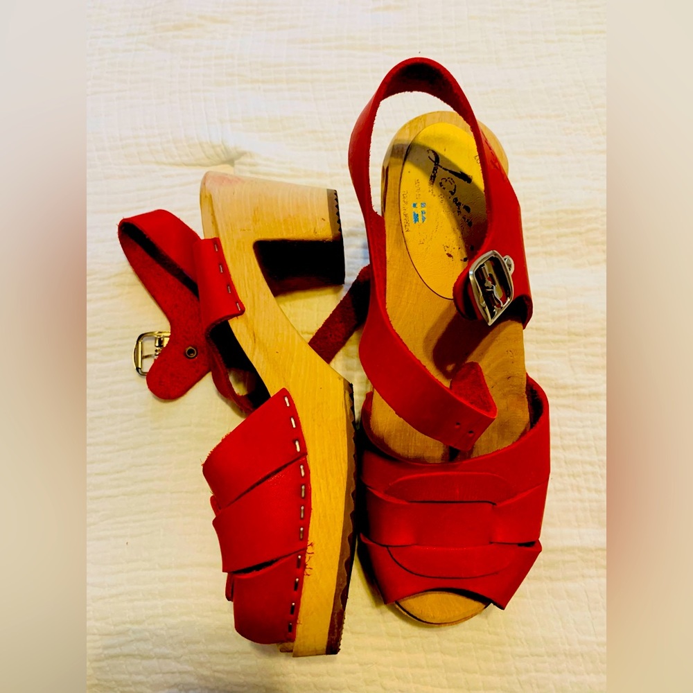 Swedish Hasbeens Sandal Clogs